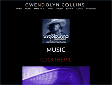 Tablet Screenshot of gwendolyncollins.com